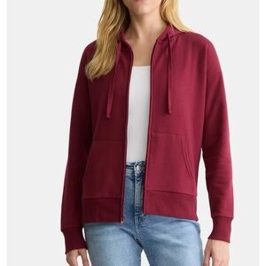 Time and Tru Women's Deep Red Hoodie